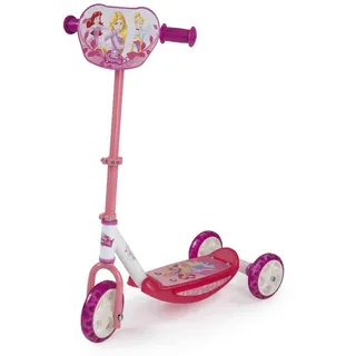 Smoby - Disney Princess Roller - 3 Rädriger Scooter, höhenverstellbaren Lenker, stabiler Metallrahmen, einfachen Transport, für Kinder ab 3 Jahren