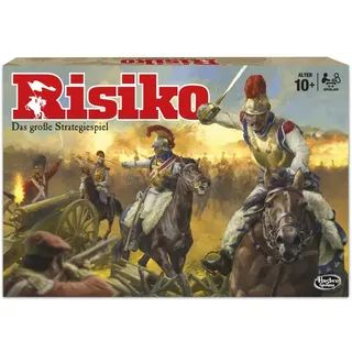 Hasbro Gaming B7404100 - Risiko, das Strategiespiel, Brettspiel für die ganze Familie, spannendes Gesellschaftsspiel, für Kinder & Erwachsene, der Klassiker beim Spieleabend, Mehrfarbig