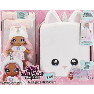 MGA Na. Na. Na. Surprise 3-in-1 Backpack Bedroom Unicorn Playset