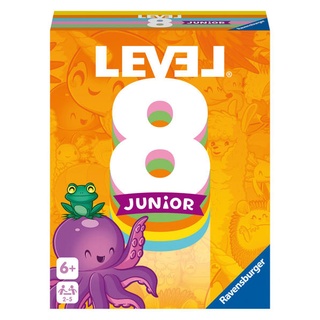 Ravensburger 20860 - Level 8 Junior Die Junior Variante des beliebten Kartenspiels für 2-5 Spieler ab 6 Jahren / Kinderspiel / Familienspiel / Rei...