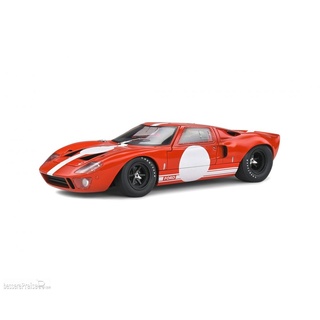 Solido 421181650 - 1:18 Ford GT 40 red racing