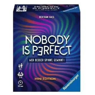 RAV26847 - Nobody is perfect Mini, für 2 bis 4 Spieler ab 14 Jahren (DE-Ausgabe)