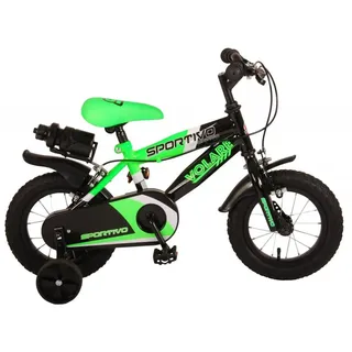 Volare Kinderfahrrad Sportivo - verschiedene Größen/Farben - zwei Handbremsen - bis 50 kg, 95 % vormontiert, Luftbereifung, 12, 14 bzw. 16 Zoll, 3 - 6 Jahre grün