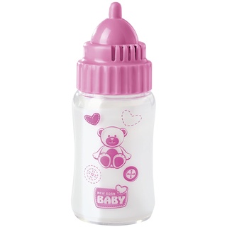 Simba 105560009 - New Born Baby Magisches Milchfläschchen mit Sound, Milchflasche mit verschwindender Milch, 3 Baby Sounds, 13cm, Für Kinder ab 3 Jahren