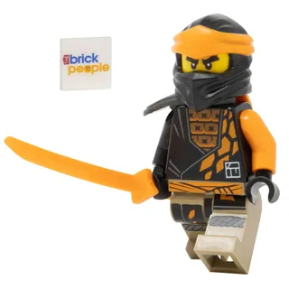 LEGO Ninjago Core: Cole Minifigur mit Katana-Schwert