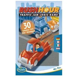 THI76439 - Rush Hour - Mitbringspiel, Brettspiel, für 1+ Spieler, ab 8 Jahren (DE-Ausgabe)