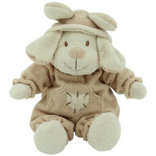 Sweety-Toys Kuscheltier Sweety Toys 3792 Sleepy Softhund mit Kapuze 31 cm kuschelweich beige