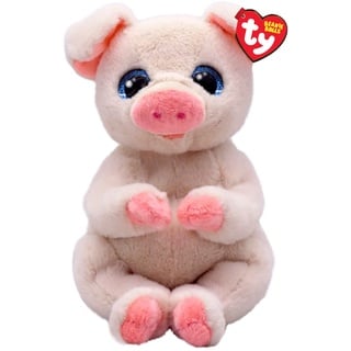 TY Penelope Schwein Beanie Bellie Regulär 6" | Beanie Baby Weiches Plüschtier | Sammlerstück Kuscheliger Stoffteddy