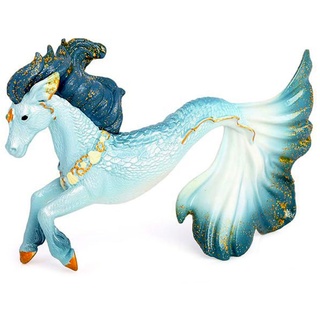 Doyomtoy Seepferdchen Elf Spielfigur Meeres Familie, Unterwasserpferd Mythische Pegasus Modell Magische Energie Kreatur Solide Farbige Seepferdchen