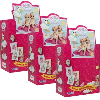 Baby Born Surprise - Sammelsticker - 3 Displays (150 Tüten)