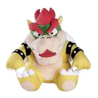 SIMBA 109231532 Super Mario Bowser Plüsch, 27cm