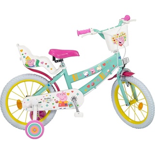 Toimsa Fahrrad für Mädchen Peppa Pig 16 Zoll