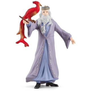 schleich 42637 Dumbledore & Fawkes, ab 6 Jahren, HARRY POTTER - Spielfigur, 11 x 4 x 12 cm