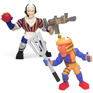 Fortnite 63543 36393 Duo Pack-Beef Boss & Grill Sergeant, Multicolored