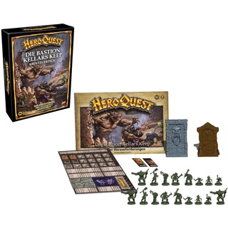 Hasbro Hill HeroQuest Die Bastion Kellars Keep Abenteuerpack, ab 14 Jahren, HeroQuest Basisspiel erforderlich, F4543800, Multi