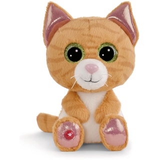NICI GLUBSCHIS Katze Tabbrey 15 cm – Kuscheltier aus weichem Plüsch, niedliches Plüschtier zum Kuscheln und Spielen, für Kinder & Erwachsene, 48698, tolle Geschenkidee, getigert