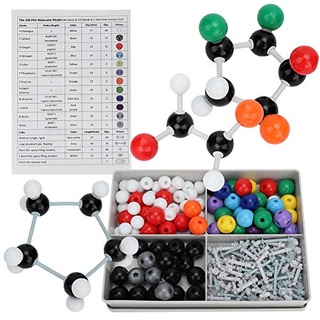 Ausla Molecular Chemistry Model Kit, 240 Stück Chemiebaukasten Molekülbaukasten, Organische Chemie Molekülmodell für anorganische