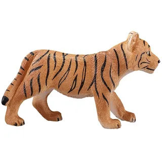 Legler 387008 Tigerjunges hellbraun stehend Spielfigur Animal Planet Kunststoff
