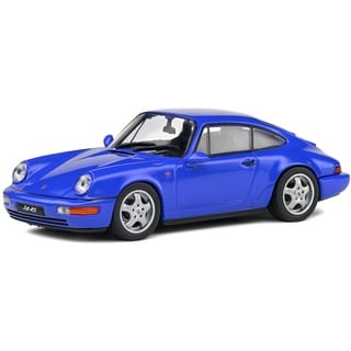 Solido Modellauto Maßstab 1:43 Porsche 964 RS 92 blau