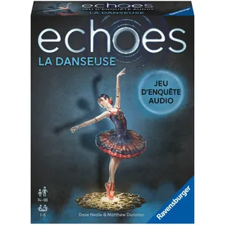 Ravensburger - Echoes La Tänzerin – Audio-Ermittlungsspiel für Erwachsene und Kinder ab 14 Jahren – für 1 bis 4 Spieler – funktioniert mit kostenloser Smartphone-App – Unisex – 20664 – französische