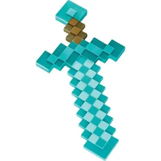 Minecraft Kunststoff-Replik Diamant-Schwert 51 cm