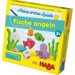 Haba Spiel, Meine ersten Spiele - Fische angeln, Made in Germany bunt
