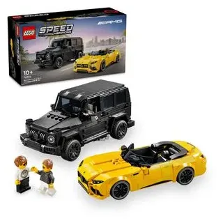 LEGO Klemmbausteine Speed Champions 76924 ab 10 J., Mercedes AMG G 63 und AMG SL 63, 808 Teile