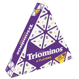 Triominos 6 Players, Brettspiele ab 6 Jahren, Gesellschaftsspiele für 2 – 6 Spieler