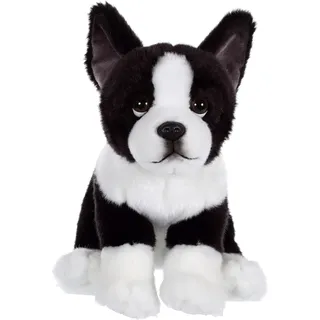 GIPSY TOYS - Sitzender Hund 25 cm Französische Bulldogge - Kuscheltier für Kinder - In 8 verschiedenen Modellen erhältlich - 071120