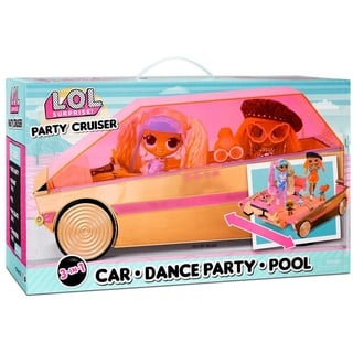 MGA ENTERTAINMENT Spielzeug-Auto MGA Entertainment L.O.L. Surprise 3-in-1 Party goldfarben