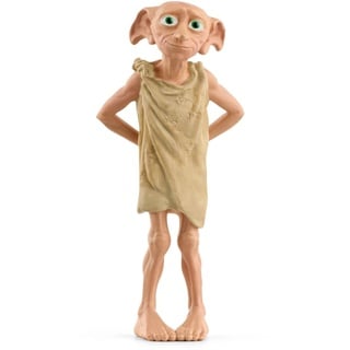 schleich 13985 Dobby, ab 6 Jahren, HARRY POTTER - Spielfigur, 3,5 x 3 x 8 cm, Beige