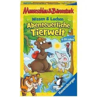 Ravensburger Spiel Mauseschlau & Bärenstark Wissen und Lachen - Abenteuerliche Tierwelt, Mauseschlau & Bärenstark Wissen und Lachen - Abenteuerliche Tierwelt bunt