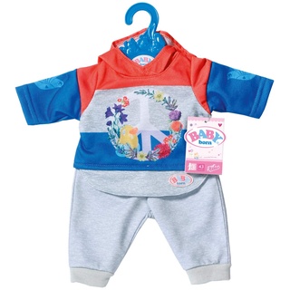 Zapf Creation BABY Born Puppenkleider - Modedesignerkleidung - Jogginganzüge, 826980, Assorted
