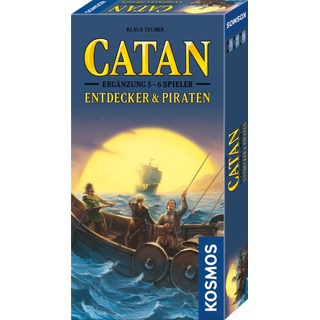 Kosmos Spiele - CATAN - Ergänzung 5-6 Spieler - Entdecker & Piraten