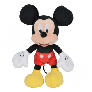 Simba 6315874842 - Disney Mickey Mouse, 25cm, Micky Maus, Kuscheltier, Plüschtier, ab den ersten Lebensmonaten