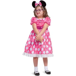 Disney PINK MINNIE Adaptive Kinderkostüm S (5-6)