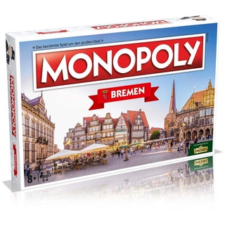 Winning Moves Spiel, Brettspiel »Monopoly - Bremen« weiß