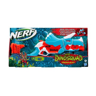 Hasbro Blaster Nerf DINOSQUAD TRICERA rot, blau, weiß