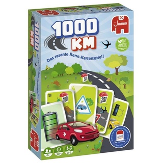 Jumbo Spiele Spiel, Familienspiel »Jumbo Spiele 1110100012 1000KM Kartenspiel« bunt