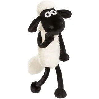 NICI 49184 Kuscheltier Shaun das Schaf 25cm weiß-Stofftier aus weichem Plüsch, niedliches Plüschtier zum Kuscheln und Spielen, für Kinder & Erwachsene-tolle Geschenkidee