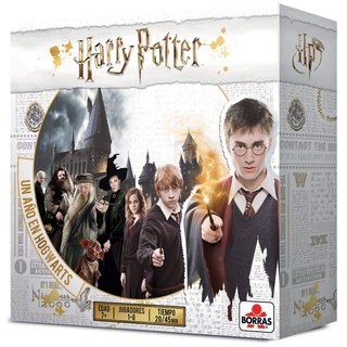 Borras - Harry Potter Brettspiel EIN Jahr in Hogwarts. 4 Verschiedene Spielmodi