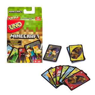 Mattel GAMES UNO Minecraft Kartenspiel