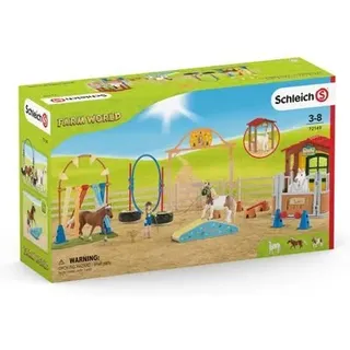 SCHLEICH 72149 Agility bei der Pferdebox