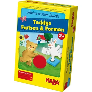 Haba Spiel, Meine ersten Spiele - Teddys Farben und Formen, Made in Germany bunt