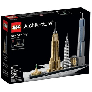 LEGO® Konstruktions-Spielset LEGO 21028 New York City, (598 St)