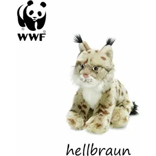 WWF Plüschtier Luchs (23cm, hellbraun) Kuscheltier Stofftier