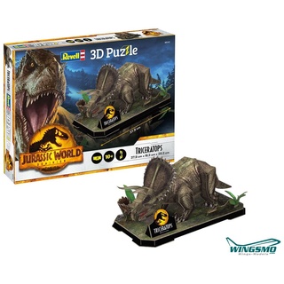 Revell 3D Puzzle Jurassic World Dominion - Triceratops 00242