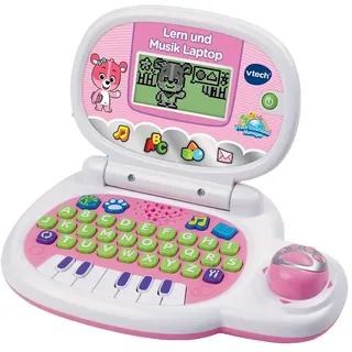 Vtech 80-139554 Lern und Musik Laptop, pink