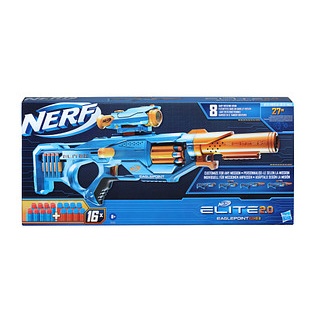 Hasbro Blaster Nerf ELITE 2.0 EAGLEPOINT RD-8 blau, orange