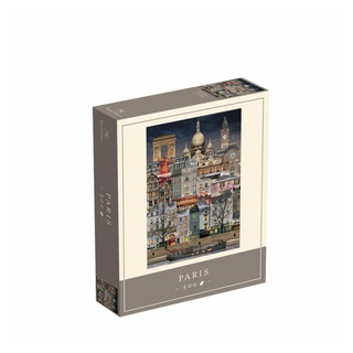 Martin Schwartz Puzzle Paris Christmas 33 x 47 cm, 500 Puzzleteile bunt